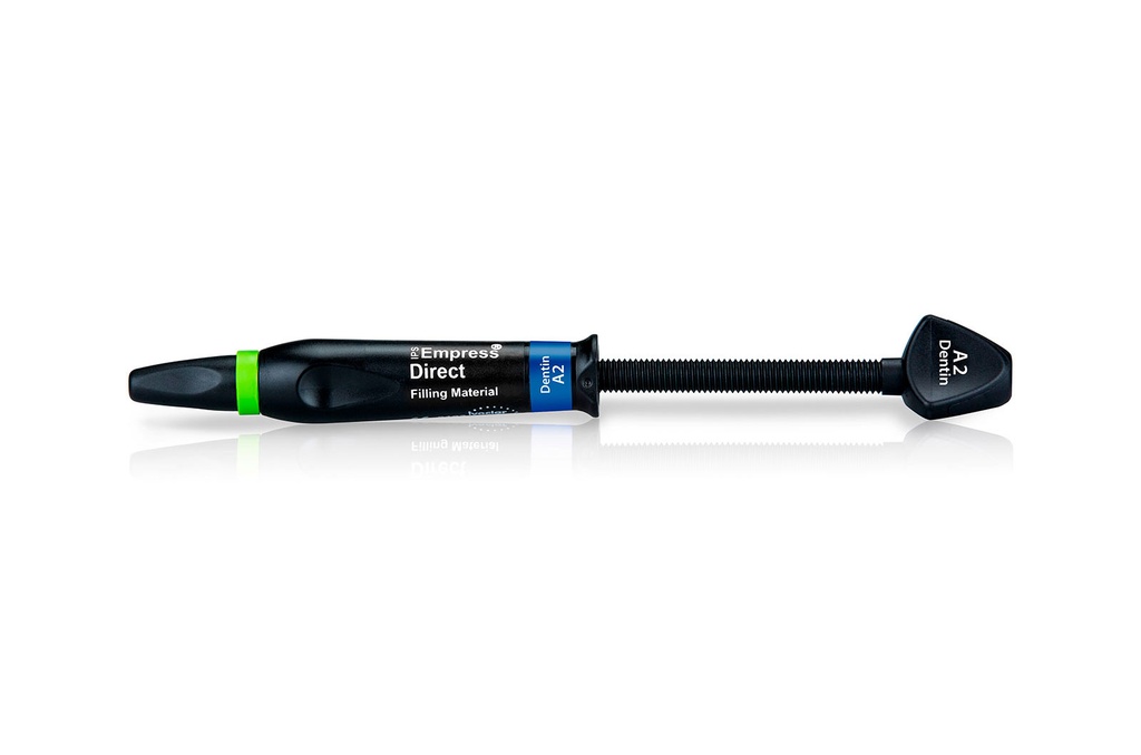 RESINA PARA OBSTURACION DE ANTERIOR Y POSTERIOR EMPRESS DIRECT 1 JERINGA 3G A2 DENTIN REF. 627221AN