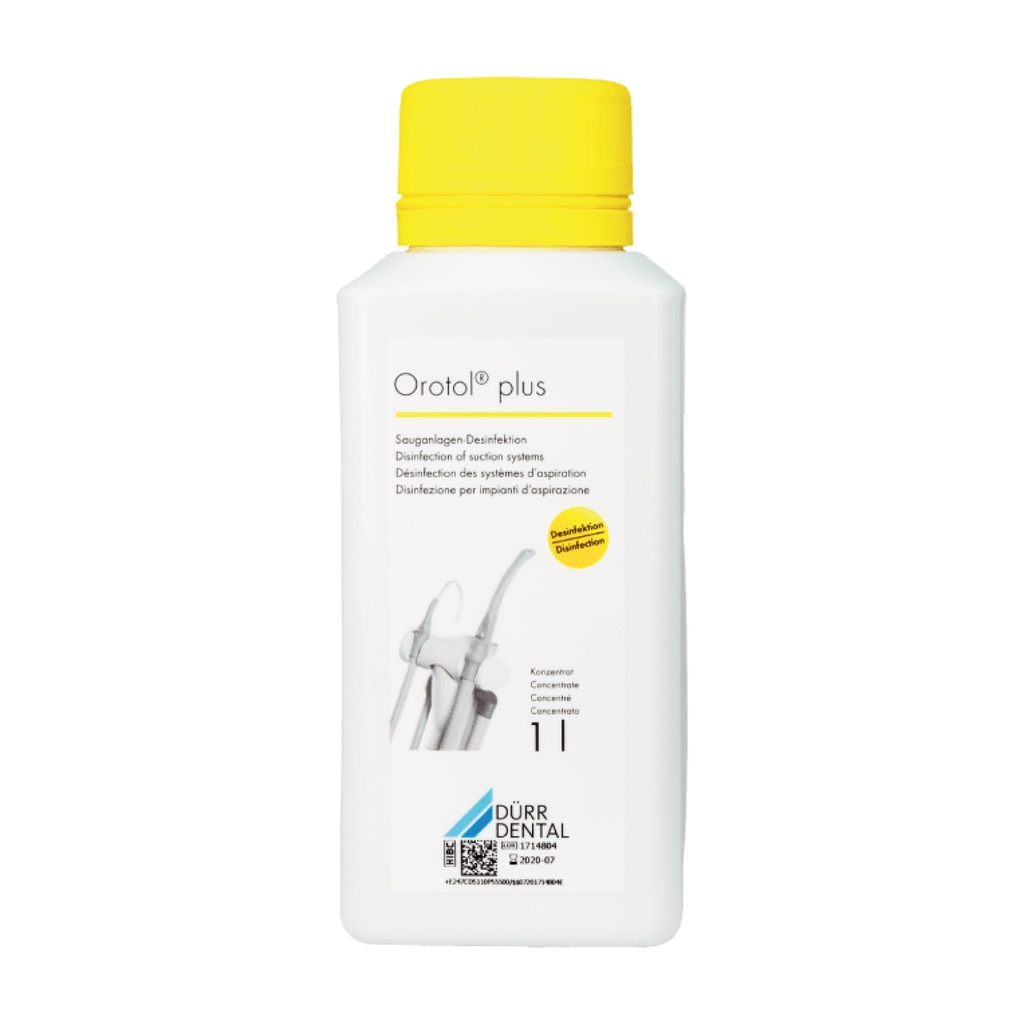 DESINFECTANTE DE SISTEMAS DE ASPIRACION CONCENTRADO OROTOL 1L DURR DENTAL REF. DU-RD1101L / CDS110M5576 / CDS110P5550