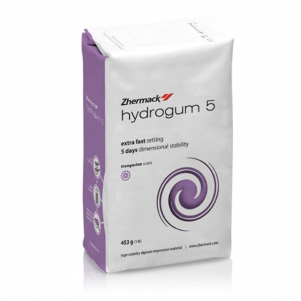 ALGINATO ZHERMACK HYDROGUM 5 BUSTA  BOLSA 453 GRAMOS REF. C302070