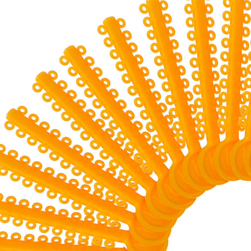 LIGADURA MODULAR AMARILLO PAQUETE DE 1012 UNIDADES ORTHOMETRIC REF. 60.06.1014