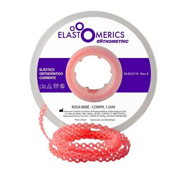 CADENAS 4.5M CORTA ROSADO BEBE ORTHOMETRIC REF. 60.05.5121
