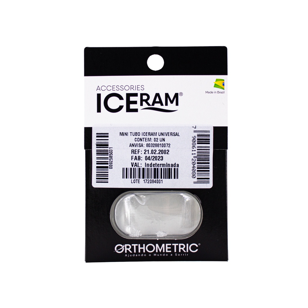 MINI TUBO CERAMICO 2 UNIDADES ORTHOMETRIC REF. 21.02.2002