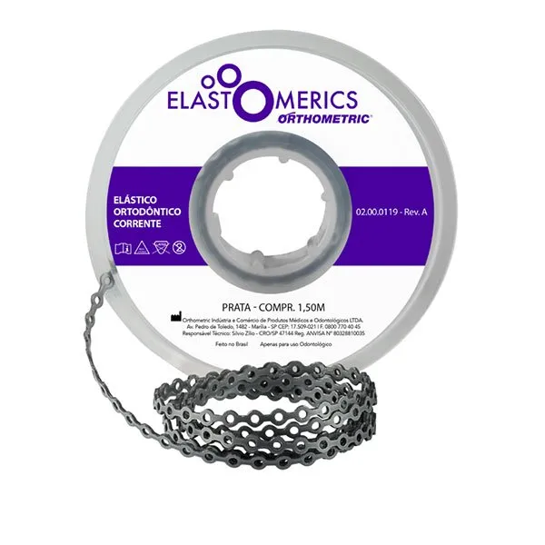 CADENAS 4.5M CORTA PLATEADA ORTHOMETRIC REF. 60.05.5118