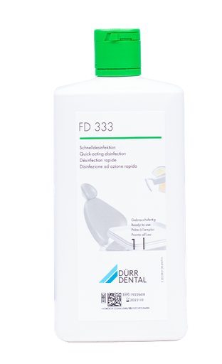 [41740] DESINFECTANTE DE SUPERFICIES RAPIDO LISTO PARA USAR 1 LITRO FD 333 DURR DENTAL REF. CDF333M5576 / CDF333A5550