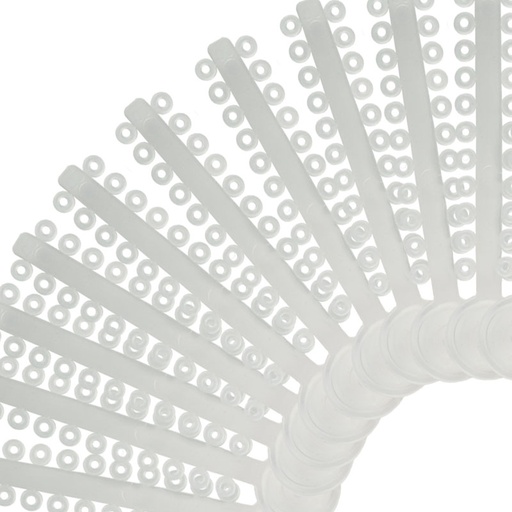 [52527] LIGADURA MODULAR CRISTAL PAQUETE 1012 UNIDADES ORTHOMETRIC REF. 60.06.1009