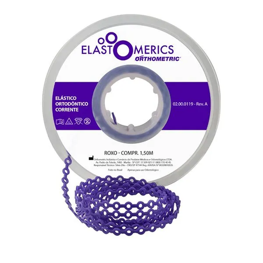[52568] CADENAS 4.5M CORTA MORADO ORTHOMETRIC REF. 60.05.5112