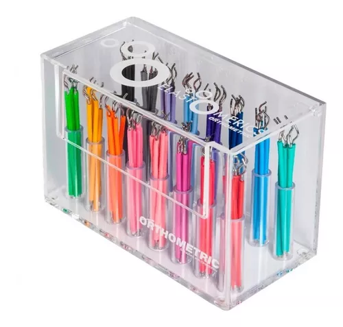 [52602] ORGANIZADOR DE ACRILICO PARA LIGADURAS ORTHOMETRIC REF. 30.10.0112
