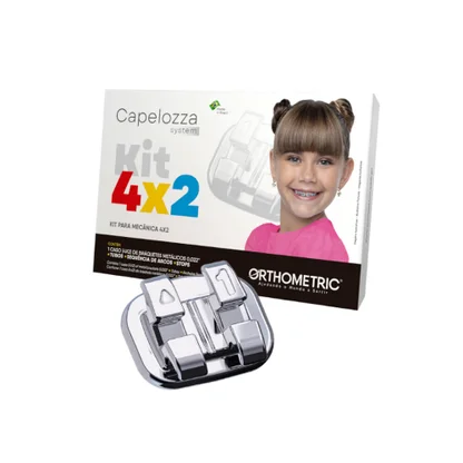 [52658] BRACKETS METALICOS CAPELLOZZA SYSTEM MECANICA 4X2 0.022" ORTHOMETRIC REF. 10.18.2901